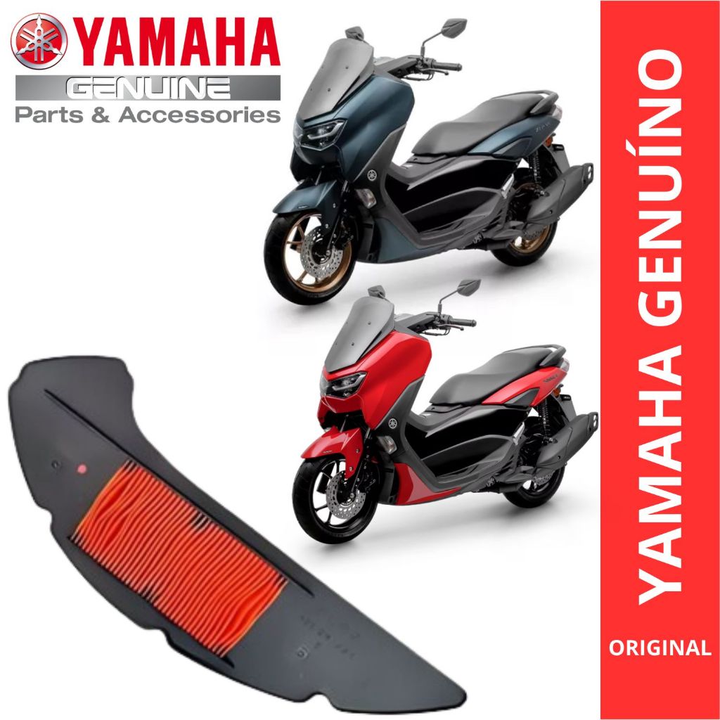 ELEMENTO FILTRO AR NMAX 160 ORIGINAL YAMAHA 2021 2022 2023 2024