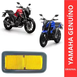 ELEMENTO FILTRO AR FZ25 FAZER 250 2018 2019 2020 2021 2022 2023 2024