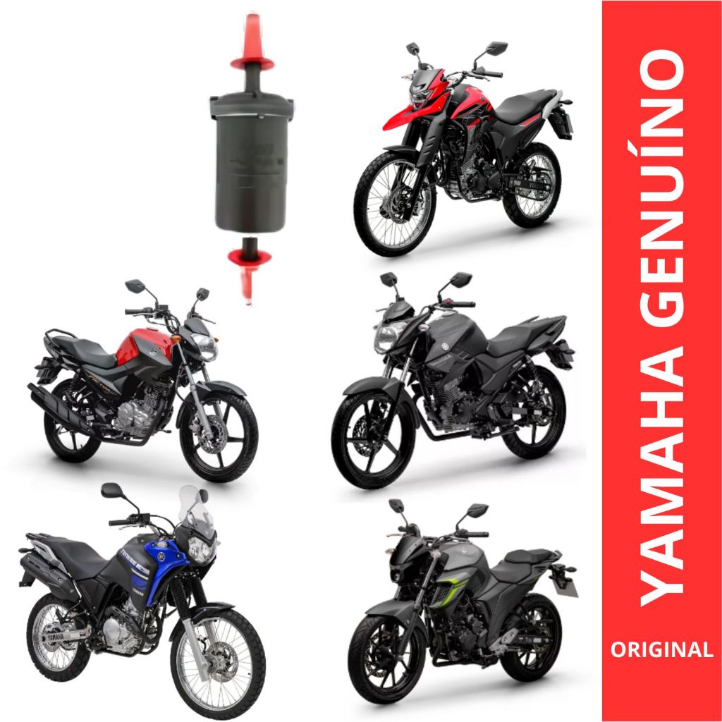 FILTRO DE COMBUSTÍVEL FAZER LANDER TENERE 250 FACTOR 125 CROSSER FACTOR FAZER 150 ORIGINAL YAMAHA