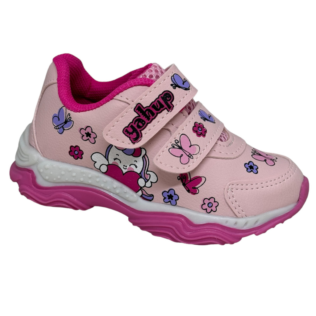 Tênis Infantil Feminino Com Luz do 20 ao 27 01-019 - Yahup em Oferta na Shopee