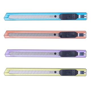 Estilete Estreito de Metal Lâmina 9mm Tilibra em Oferta na Shopee