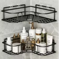 1/2/3/4/7 PEÇAS Prateleiras Suporte Com Alto Adesivos Para Parede Banheiro Cozinha Lavanderia