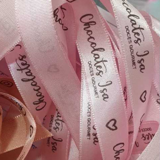 Fita de Cetim Personalizada 10MM - 10 Metros em Oferta na Shopee