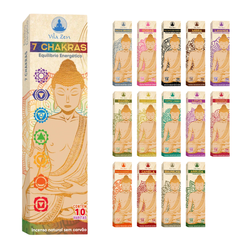 Imagem Incenso Vila Zen - 100% Natural