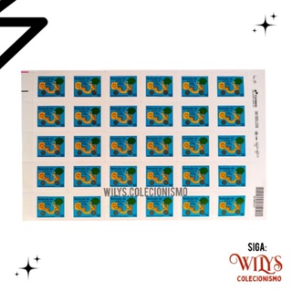 Folha com 30 Selos de Primeiro Porte em Oferta na Shopee