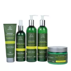Kit Grandha Curl & Wave Vector Force Com Máscara E Day After