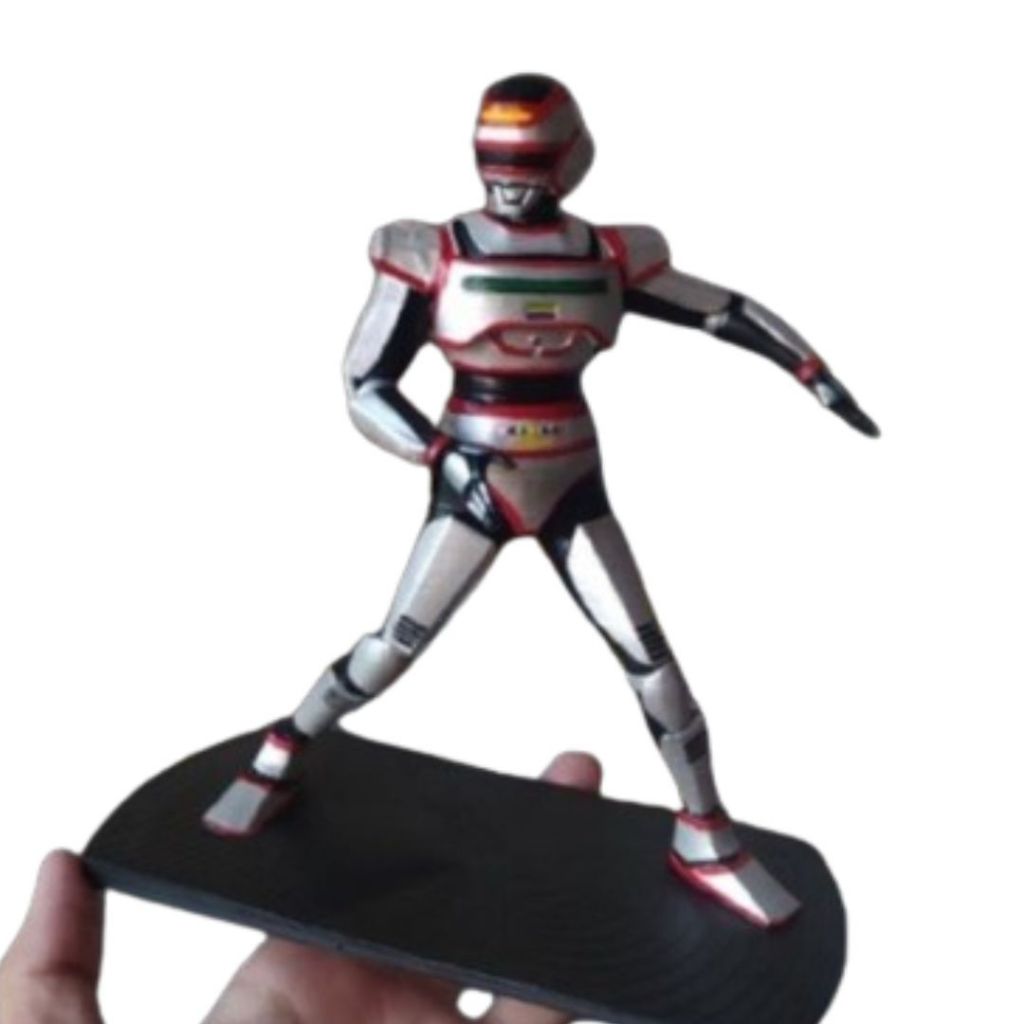 Jaspion  Boneco Tokusatsu Colecionáveis Action Figure Estatua