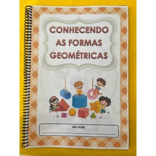 Caderno de Formas Geométricas para crianças em Oferta na Shopee