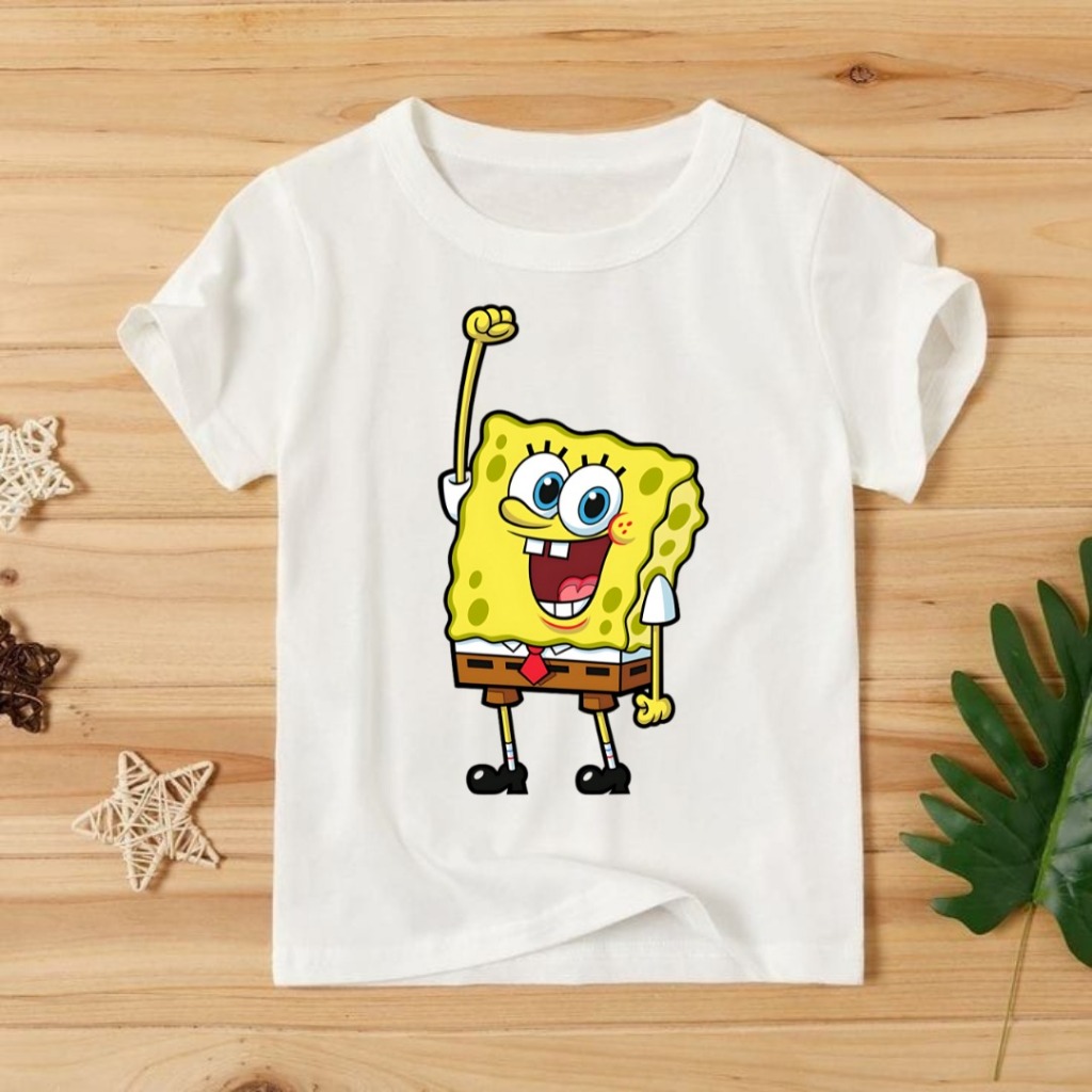 Camiseta Infantil Turma do Bob Esponja ( unissex) Blusa infantil