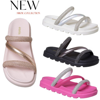 Sandália Mae e Filha Birkin Feminino Flat Brilho Strass Moda Camin 28 ao 39 em Oferta na Shopee