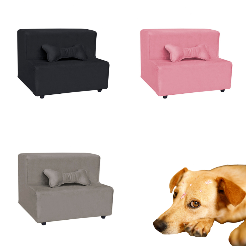 Escada Escadinha Pet 2 Degraus Rampa para Gato e Cachorro em Oferta na Shopee