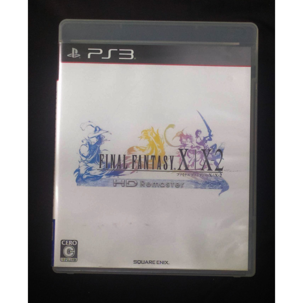 Final Fantasy X|X-2 HD Remaster Japonês Manual Folders BLJM 61093