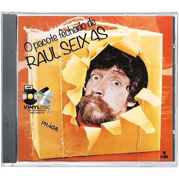 CD O pacote Fechado de Raul seixas 1983 / Edçao Vinyl Disc