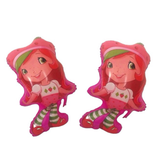 Kit C/5/10 Balões Metalizado Moranguinho Corpo 70Cm em Oferta na Shopee