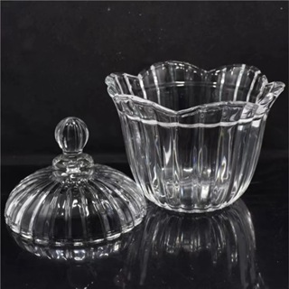Potiche Decorativo Vidro 575ml Baleiro Bomboniere Armazenamento Doces Multiuso Decoração em Oferta na Shopee