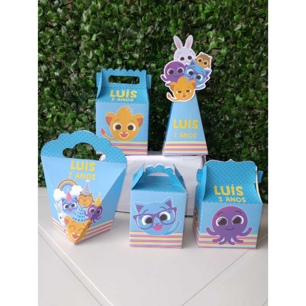 Kit Festa Bolofofos | Personalizados | Lembrancinhas | Festa infantil | Aniversário