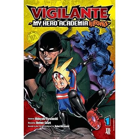 Vigilante My Hero Academia Illegals Mangá Volume 01 ao 15 Completo LACRADO