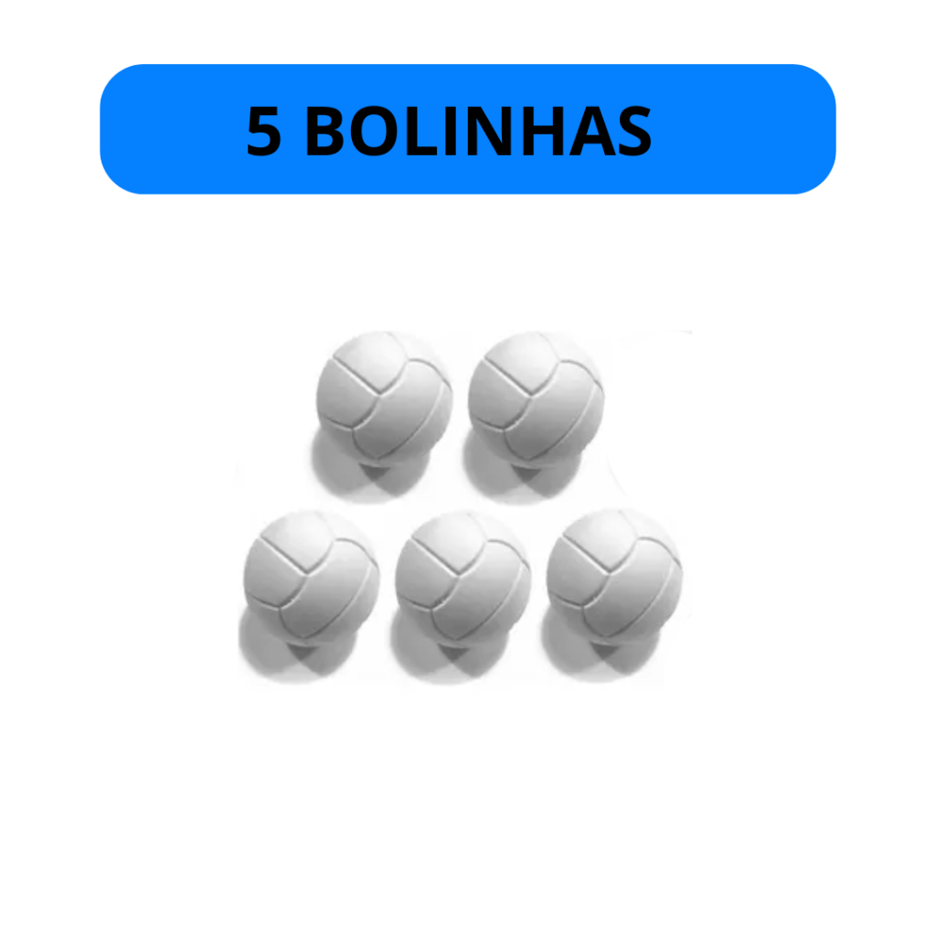 Bolinha Pebolim Totó Fla Flu Pacau 20 Unidades em Oferta na Shopee