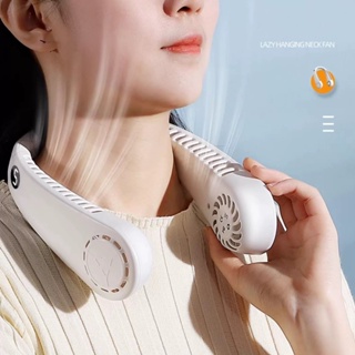 Ventilador Pescoço Portatil USB 5 Velocidades Ajustavel Silencioso Leve Confortavel -F8 em Oferta na Shopee