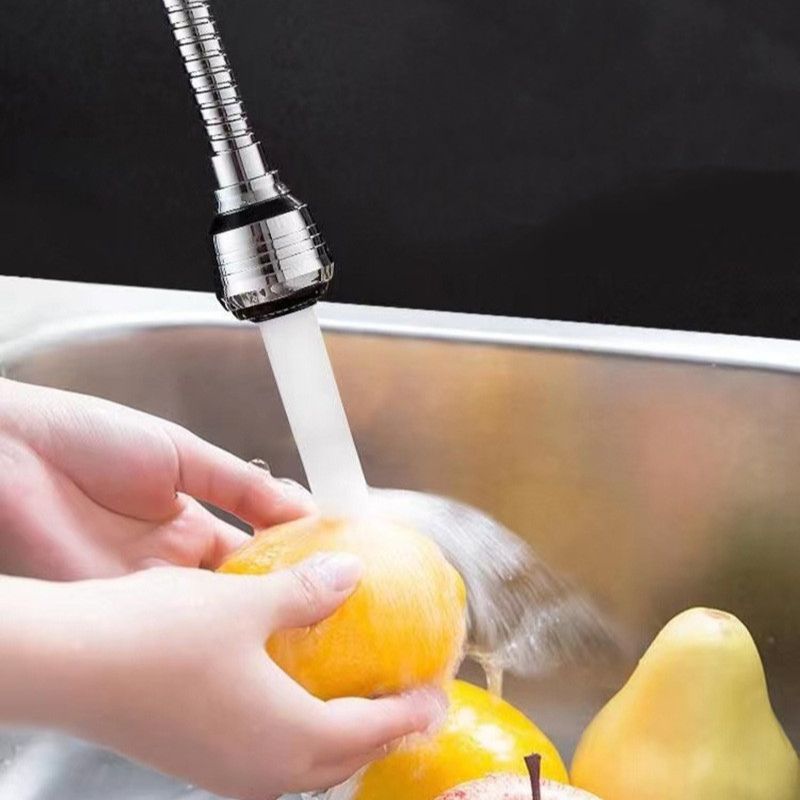 2 KIT Cozinha Parede Torneira Inox  Pia Cozinha Chuveirinho Inox Torneira Inox