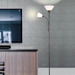 Luminária Pedestal Dupla De Piso/Chão Ambientes e Decoração ASIA_HOME
