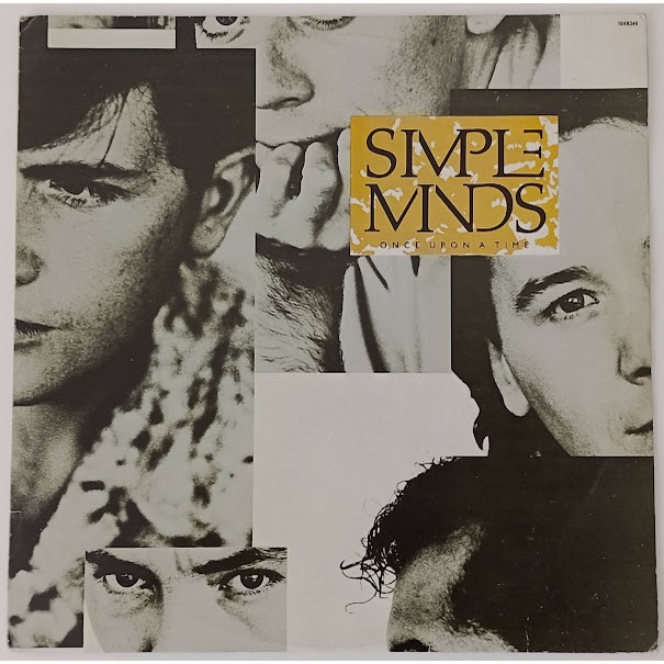 Vinil Lp Disco Simple Minds Once Upon A Time Com Encarte 1986 Muito Bom