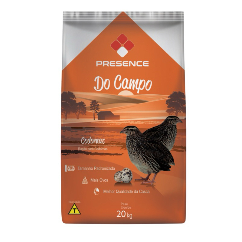 Do Campo Codornas 20Kg - Presence