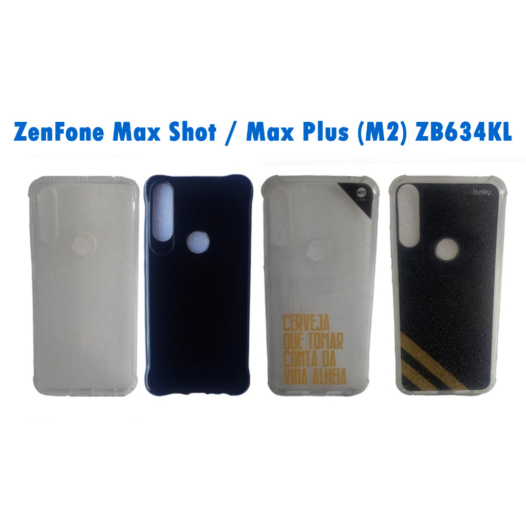 Capa Capinha Para Asus Zenfone Max Shot ZB634KL Case Max Plus M2 ZB634KL