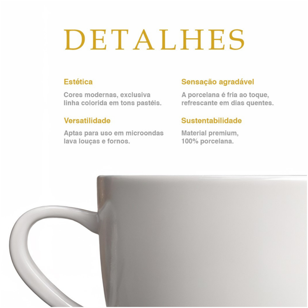 Jogo 12 Xicara Caneca Café Chá Branca 170ml Porcelana Lisa Chicara Hotel Cafeteria Eventos Buffet Decoracoes