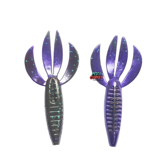 Isca Sea Lures Soft SLIN BOSS 10cm - estilo PIT BOSS - pacote com 06 unidades