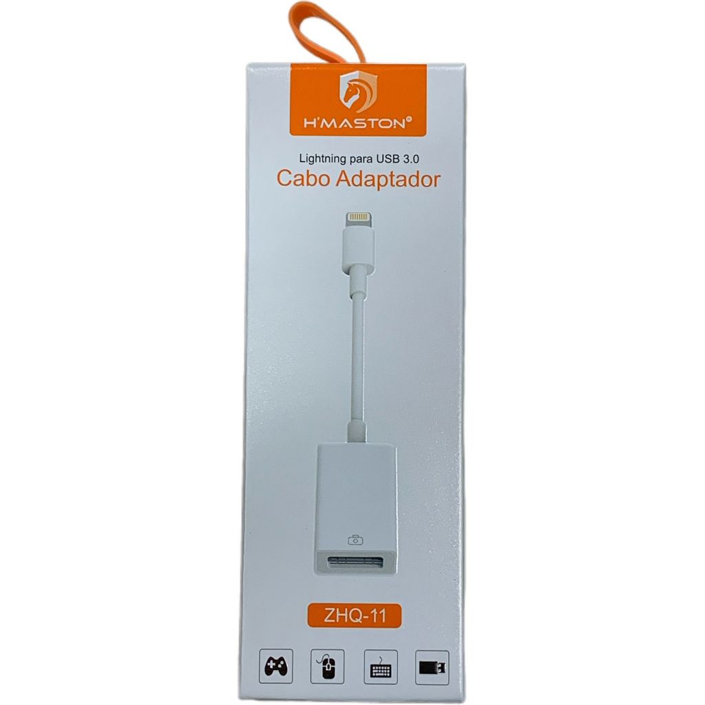 Cabo OTG USB para iPhone - Alta Qualidade e Compatibilidade Garantida
