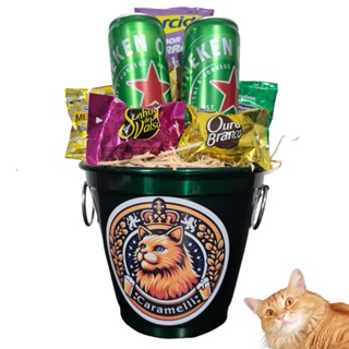 Cesta Kit Boteco Com Balde De Gelo Presente Masculino P Varias Marcas em Oferta na Shopee