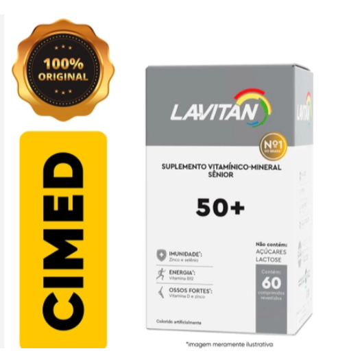 Lavitan Sênior Vitalidade 50+ COM 60 COMP