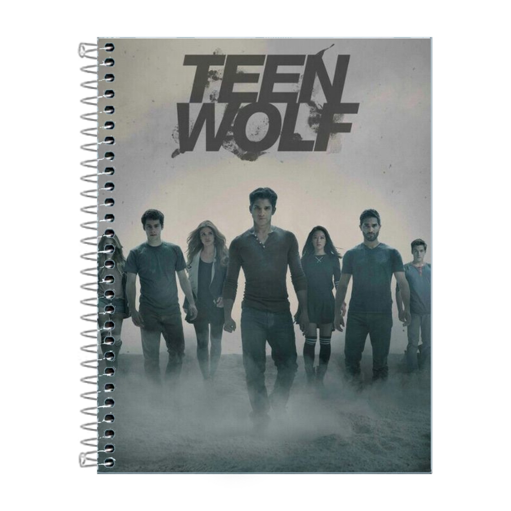 Caderno Teen Wolf Escolar 1,10 ou 20 Matérias
