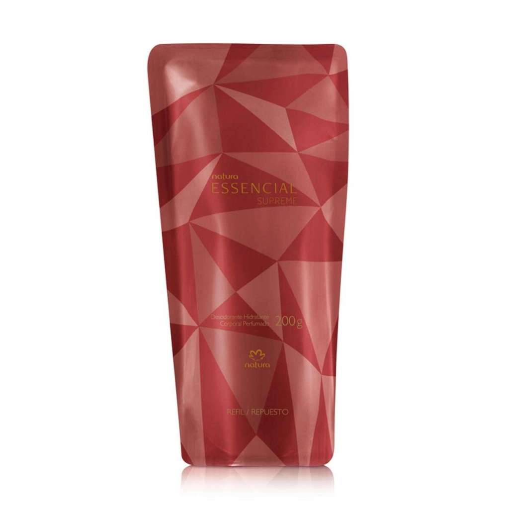 Hidratante perfumado Natura Essencial Supreme embalagem refil - 200g