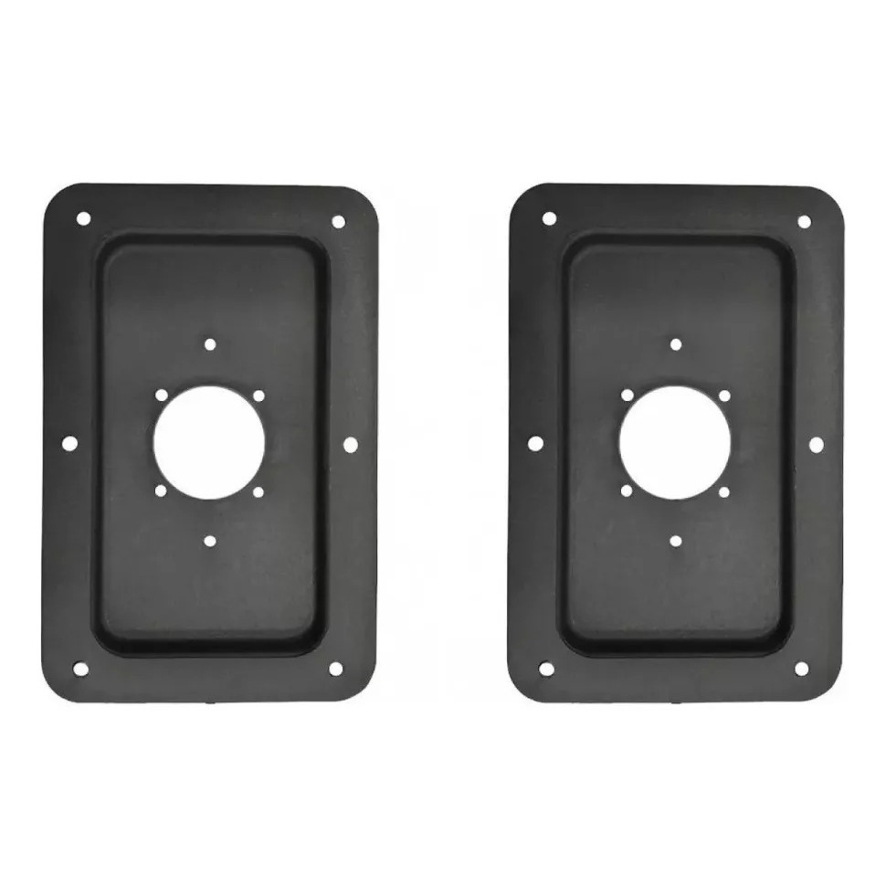 Espelho 1 Furo Speakon Caixa De Som Plástico C/2unidades em Oferta na Shopee