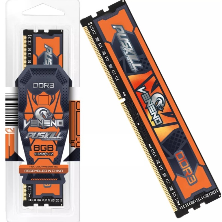 Memória Ram DDR3 4GB 1600MHz Kingbank Memória de Alto Desempenho para Desktop