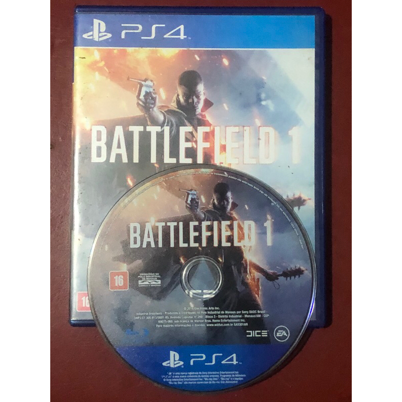 jogo battlefield 1 ps4 (seminovo)
