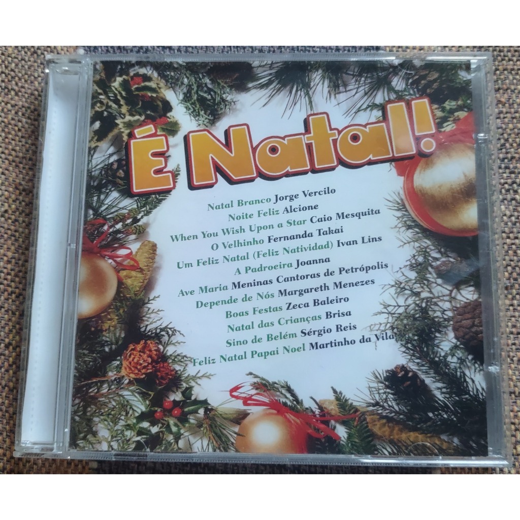 CD É Natal Diversos Artistas  - 2007