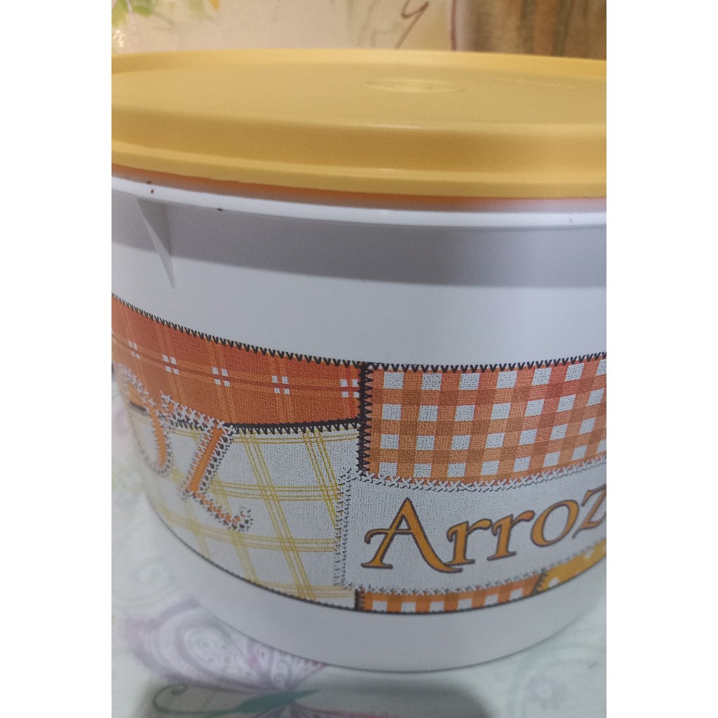 CAIXA PARA ARROZ RETALHO 2KG TUPPERWARE