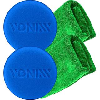 2 Aplicador Espuma Kit Pano Flanela Toalha Microfibra Vonixx em Oferta na Shopee