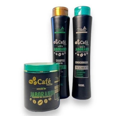 Kit Capilar Cafe Jaborandi Minas Formula com 3 Itens em Oferta na Shopee