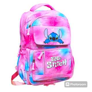Mochila Grande Nylon Impermeável Escolar Faculdade Femenina - stitch mochila infantil em Oferta na Shopee