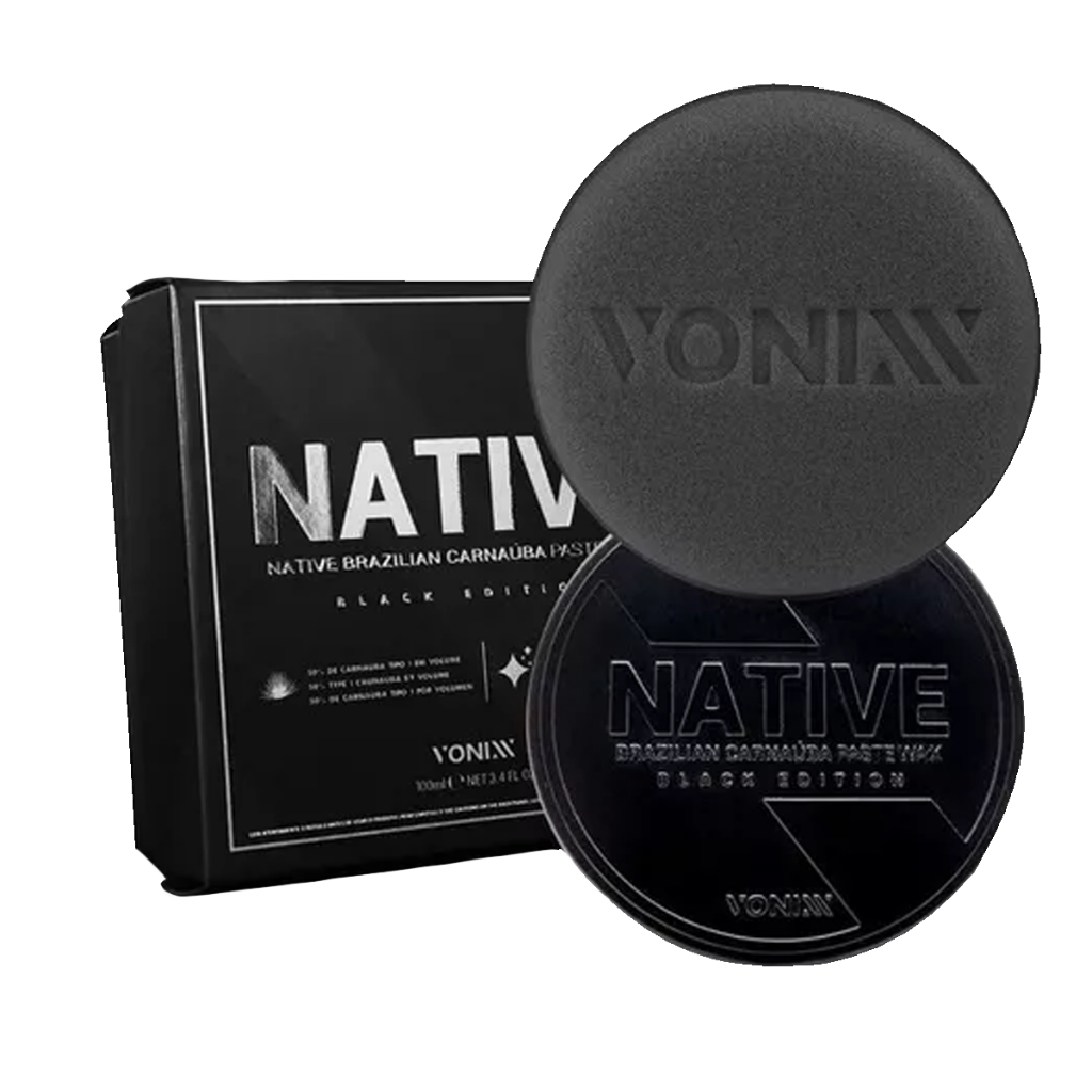 Cera Native Brazilian Carnaúba Paste Wax Black Edition 100ml em Oferta na Shopee