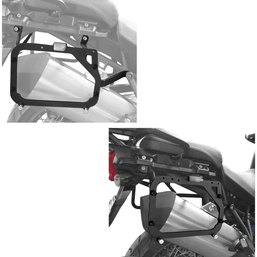 Suporte Scam para Bau Mala Lateral monokey Givi Tiger 1200 Explorer 2012 A 2020
