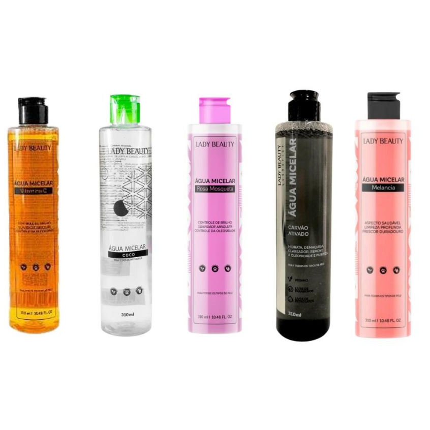 Água Micelar Lady Beauty Variadas em Oferta na Shopee