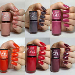 Esmalte Efeito Gel Seca Sem Cabine - Secagem Rapida 9ml