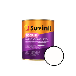 Tinta Acrílica Fosco 900ml Branco Neve Premium Toque Fosco Completo Parede Suvinil Antigo Fosco Completo