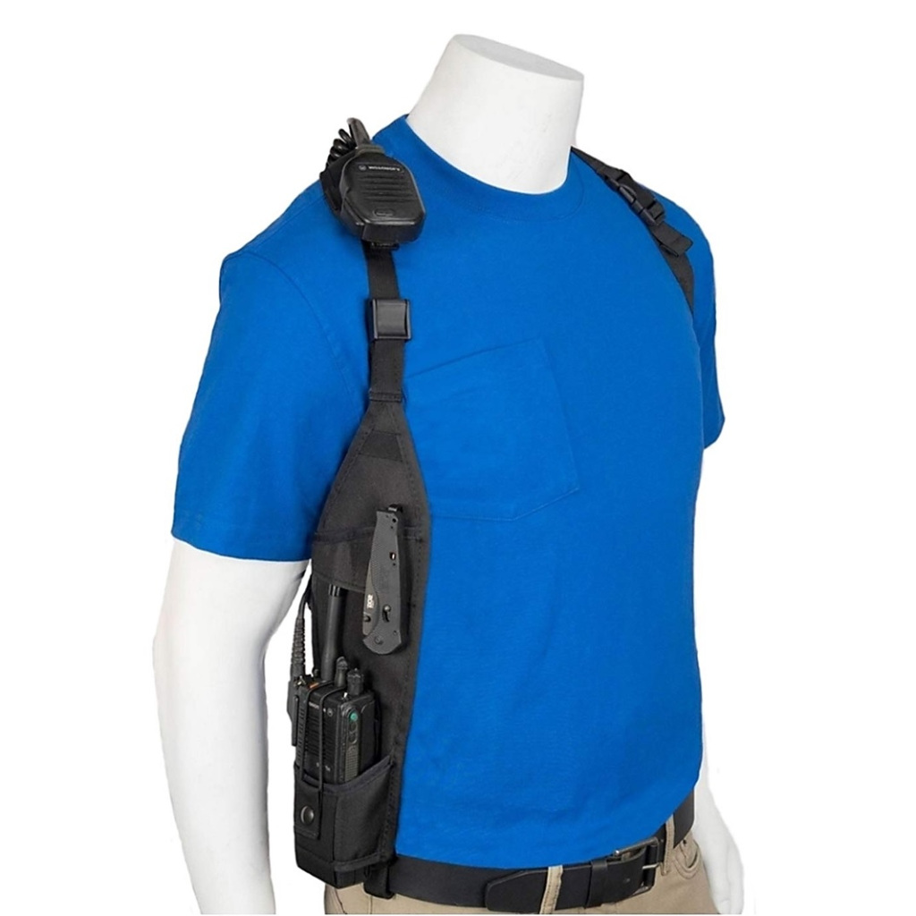 Radio Comunicadores Walkie Talkies Ht Bolsa Porta Capa Case Axilar Destro Direito