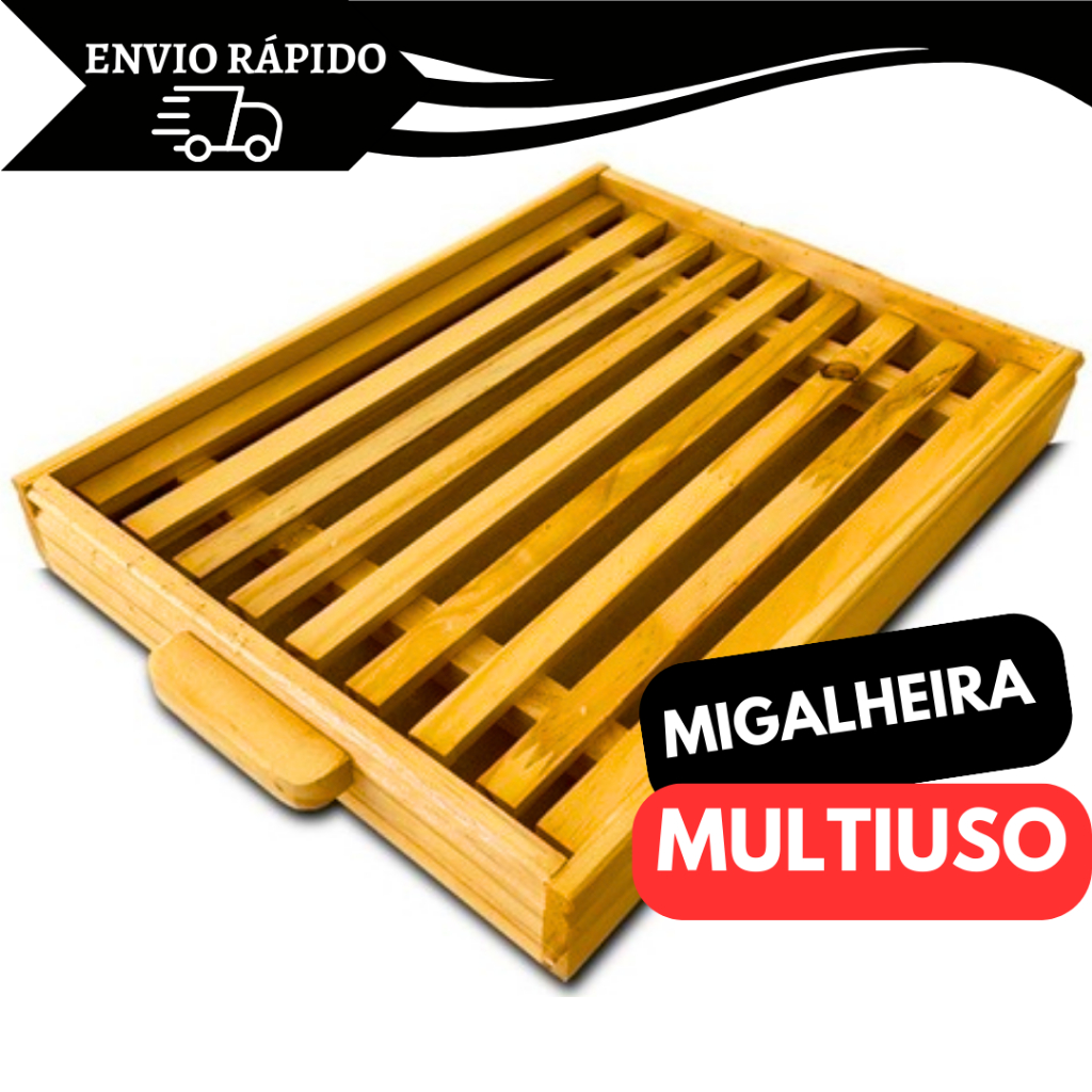 Migalheira De Madeira  Para Pães Tábua de Corte Tábua Cafe Da Manha